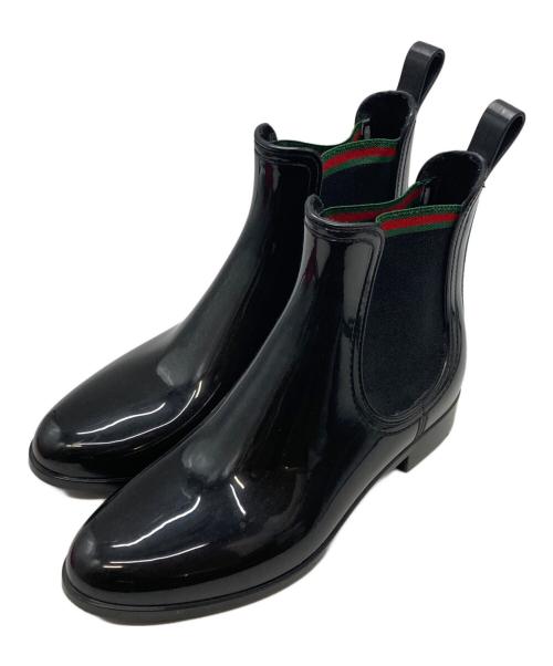 GUCCI（グッチ）GUCCI (グッチ) サイドゴアブーツ ブラック サイズ:size8の古着・服飾アイテム