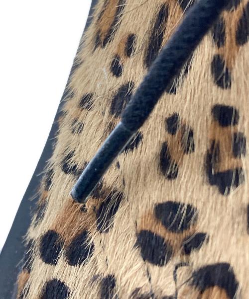 Dr.Martens（ドクターマーチン）Dr.Martens (ドクターマーチン) BEAMS (ビームス) 3ホールレオパードブーツ ベージュ×ブラウン サイズ:UK9の古着・服飾アイテム