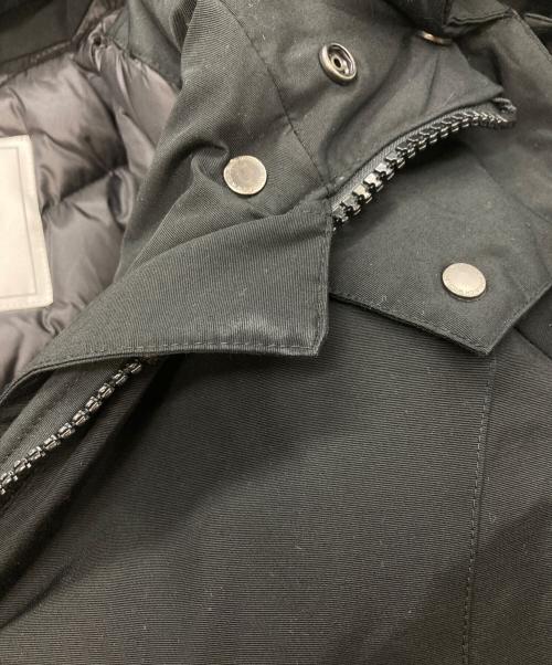 WOOLRICH（ウールリッチ）WOOLRICH (ウールリッチ) ファー付き ボウブリッジコート ブラック サイズ:XSの古着・服飾アイテム