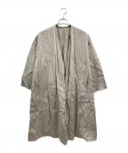 JURGEN LEHLヨーガンレール）の古着「リネンコート」｜グレー
