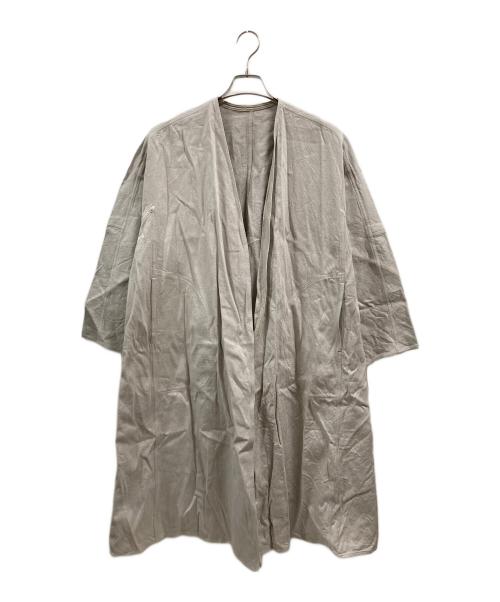 JURGEN LEHL（ヨーガンレール）JURGEN LEHL (ヨーガンレール) リネンコート グレー サイズ:Sの古着・服飾アイテム