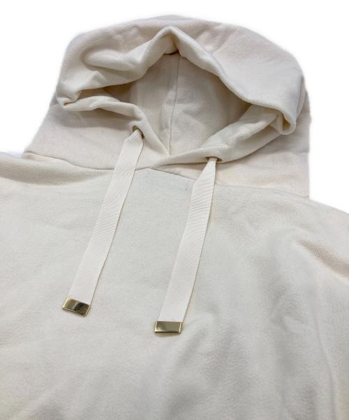 BLUE LABEL CRESTBRIDGE（ブルーレーベルクレストブリッジ）BLUE LABEL CRESTBRIDGE (ブルーレーベルクレストブリッジ) プルオーバーパーカー ホワイト サイズ:Mの古着・服飾アイテム