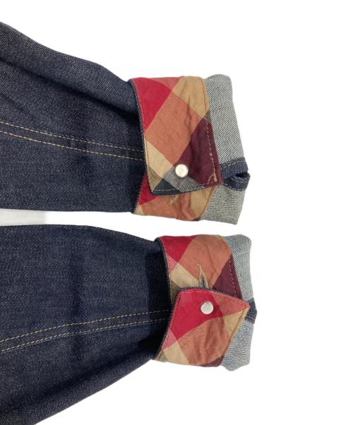 BLUE LABEL CRESTBRIDGE（ブルーレーベルクレストブリッジ）BLUE LABEL CRESTBRIDGE (ブルーレーベルクレストブリッジ) デニムジャケット インディゴ サイズ:Ｍの古着・服飾アイテム