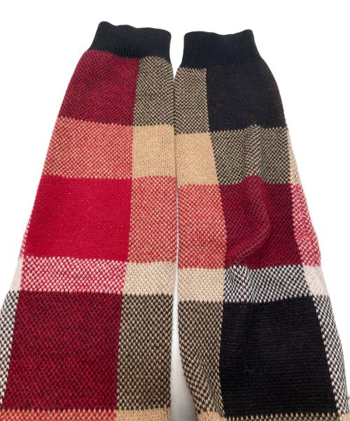 BLUE LABEL CRESTBRIDGE（ブルーレーベルクレストブリッジ）BLUE LABEL CRESTBRIDGE (ブルーレーベルクレストブリッジ) ニットワンピース レッド サイズ:Ｍの古着・服飾アイテム