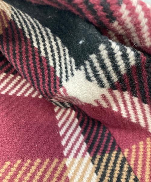 BLUE LABEL CRESTBRIDGE（ブルーレーベルクレストブリッジ）BLUE LABEL CRESTBRIDGE (ブルーレーベルクレストブリッジ) ノースリーブワンピース レッド×ブラック サイズ:Ｍの古着・服飾アイテム