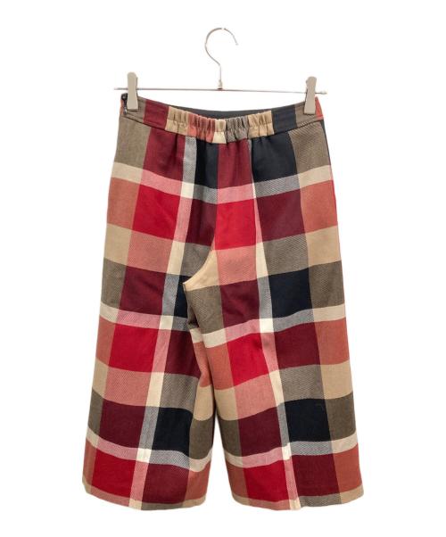 BLUE LABEL CRESTBRIDGE（ブルーレーベルクレストブリッジ）BLUE LABEL CRESTBRIDGE (ブルーレーベルクレストブリッジ) タイトスカート レッド サイズ:Sの古着・服飾アイテム