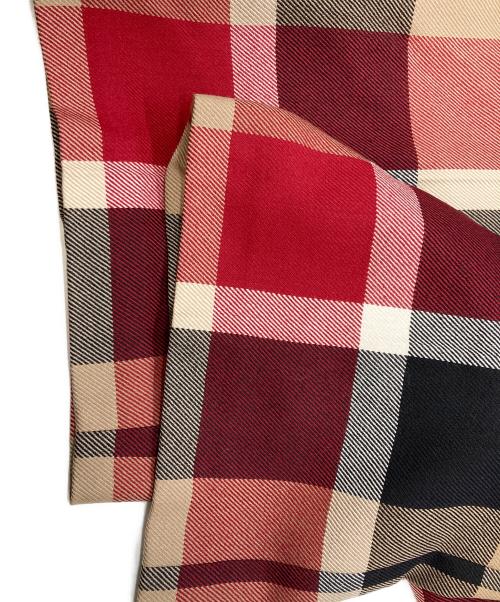 BLUE LABEL CRESTBRIDGE（ブルーレーベルクレストブリッジ）BLUE LABEL CRESTBRIDGE (ブルーレーベルクレストブリッジ) タイトスカート レッド サイズ:Sの古着・服飾アイテム