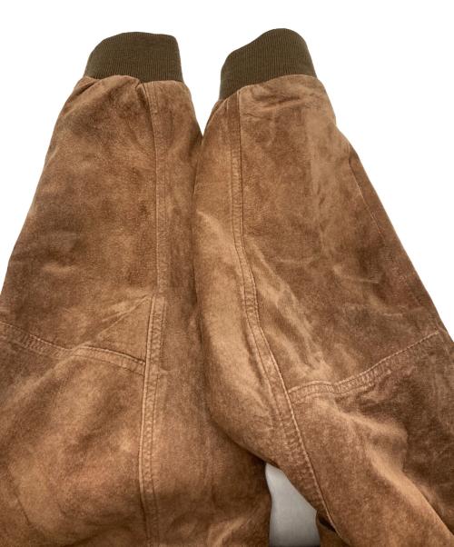 POLO COUNTRY（ポロカントリー）POLO COUNTRY (ポロカントリー) ピッグスウェードレザーブルゾン ブラウン サイズ:LLの古着・服飾アイテム