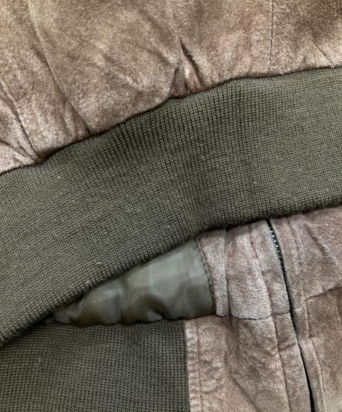 POLO COUNTRY（ポロカントリー）POLO COUNTRY (ポロカントリー) ピッグスウェードレザーブルゾン ブラウン サイズ:LLの古着・服飾アイテム