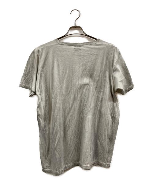 MAESNA（マエスナ）MAESNA (マエスナ) プリントTシャツ グレー サイズ:XLの古着・服飾アイテム