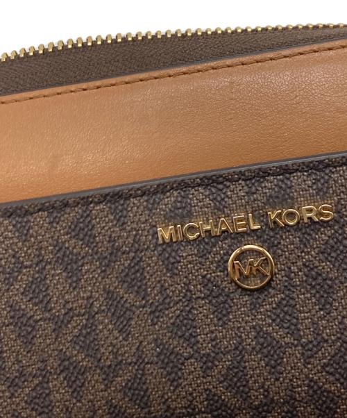 MICHAEL KORS（マイケル・コース）MICHAEL KORS (マイケル・コース) 長財布 ブラウンの古着・服飾アイテム