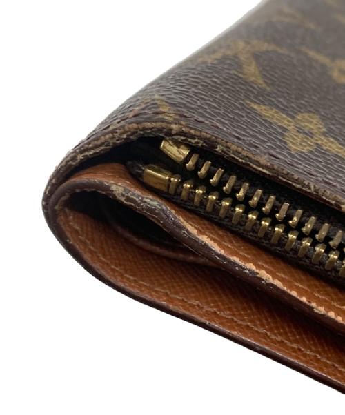 LOUIS VUITTON（ルイ ヴィトン）LOUIS VUITTON (ルイ ヴィトン) 2つ折り財布 ブラウンの古着・服飾アイテム