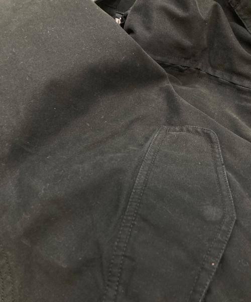 SUPREME（シュプリーム）SUPREME (シュプリーム) Leather Collar Utility Jacket ブラック サイズ:Lの古着・服飾アイテム