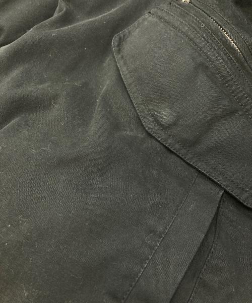 SUPREME（シュプリーム）SUPREME (シュプリーム) Leather Collar Utility Jacket ブラック サイズ:Lの古着・服飾アイテム