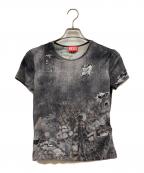 DIESELディーゼル）の古着「T-Uncski Tシャツ」｜ブラック
