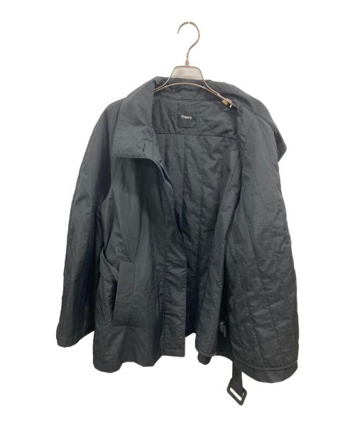 theory（セオリー）theory (セオリー) Feather Nylon Cropped Parka ブラック サイズ:Sの古着・服飾アイテム