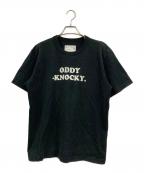 sacaiサカイ）の古着「ODDY KNOCKY プリントTシャツ」｜ブラック