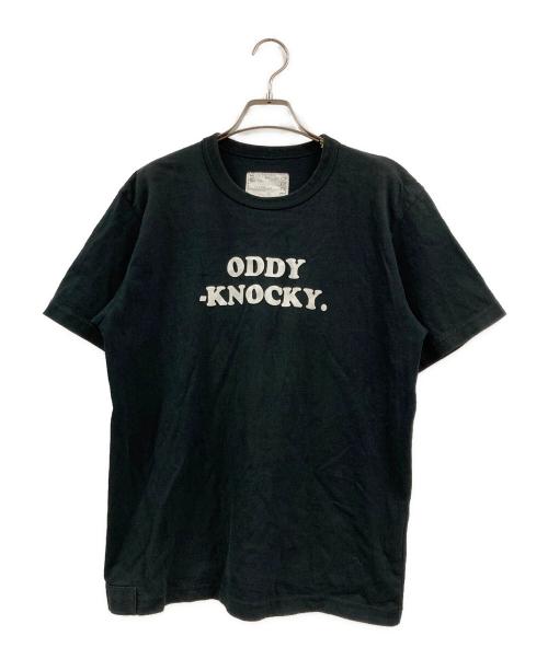 sacai（サカイ）sacai (サカイ) ODDY KNOCKY プリントTシャツ ブラック サイズ:2の古着・服飾アイテム