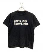sacaiサカイ）の古着「The Big Lebowski プリントTシャツ」｜ブラック