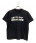 sacai（サカイ）の古着「The Big Lebowski プリントTシャツ」｜ブラック
