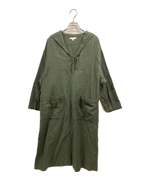 Engineered Garments（エンジニアドガーメンツ）Engineered Garments (エンジニアドガーメンツ) ブラウスワンピース グリーン サイズ:1の古着・服飾アイテム