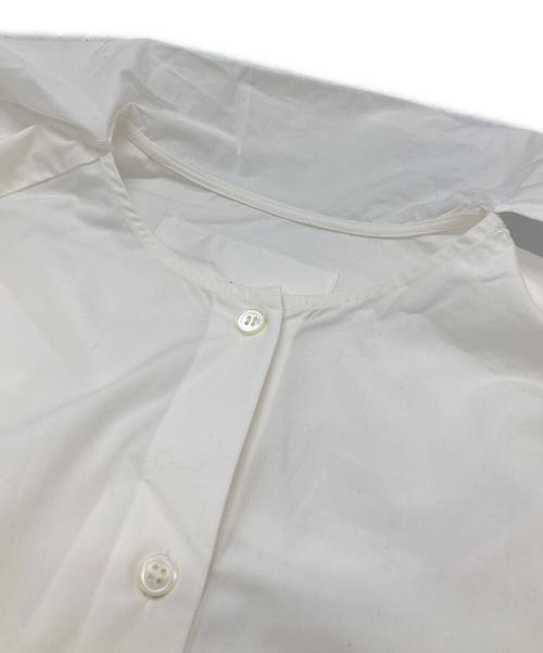 Whim Gazette（ウィムガゼット）Whim Gazette (ウィムガゼット) タイプライターボウタイワンピース ホワイト サイズ:FREEの古着・服飾アイテム