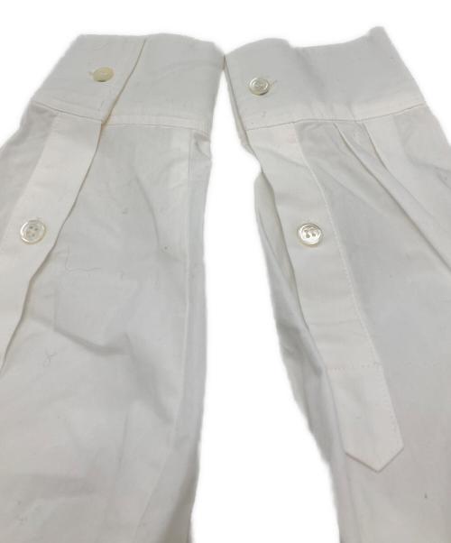 Whim Gazette（ウィムガゼット）Whim Gazette (ウィムガゼット) タイプライターボウタイワンピース ホワイト サイズ:FREEの古着・服飾アイテム