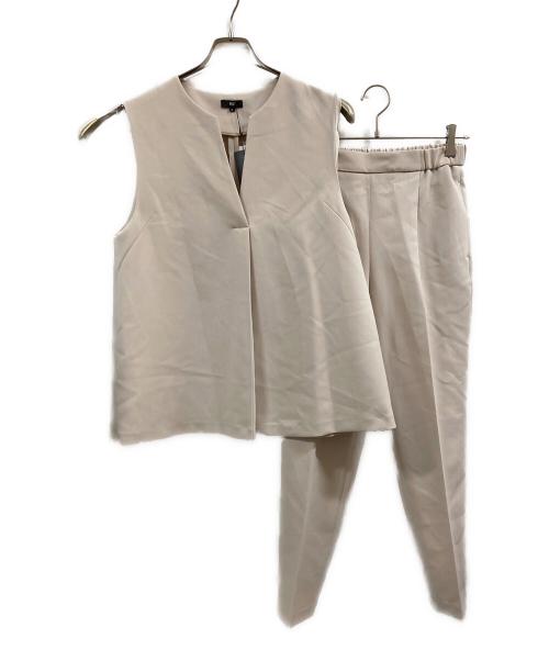 PLST（プラステ）PLST (プラステ) ジレセットアップ ベージュ サイズ:M 未使用品の古着・服飾アイテム
