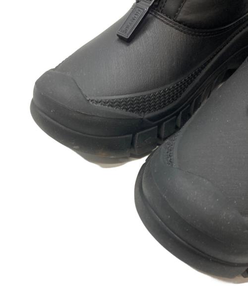 HUNTER（ハンター）HUNTER (ハンター) イントレピッドジップ アンクル スノーブーツ ブラック サイズ:EU37の古着・服飾アイテム