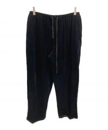 COMOLI（コモリ）の古着「25AWコーデュロイドローストリングパンツ」｜ネイビー