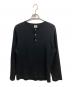 bisown（ビソウン）の古着「CO/CA TRIPLESMOOTH HENRY TEE」｜ブラック