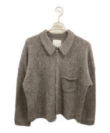 ANCELLM（アンセルム）の古着「25AW KIMONO KNIT SHIRT」｜ブラウン