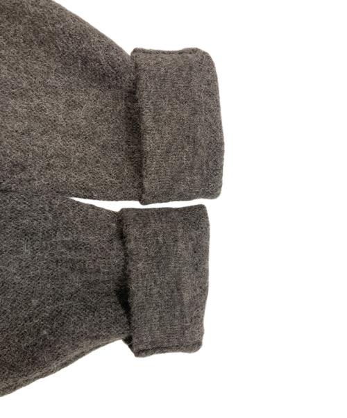 ANCELLM（アンセルム）ANCELLM (アンセルム) 25AW KIMONO KNIT SHIRT ブラウン サイズ:1の古着・服飾アイテム