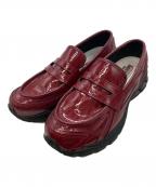 NEW BALANCEニューバランス）の古着「ローファースニーカー」｜レッド