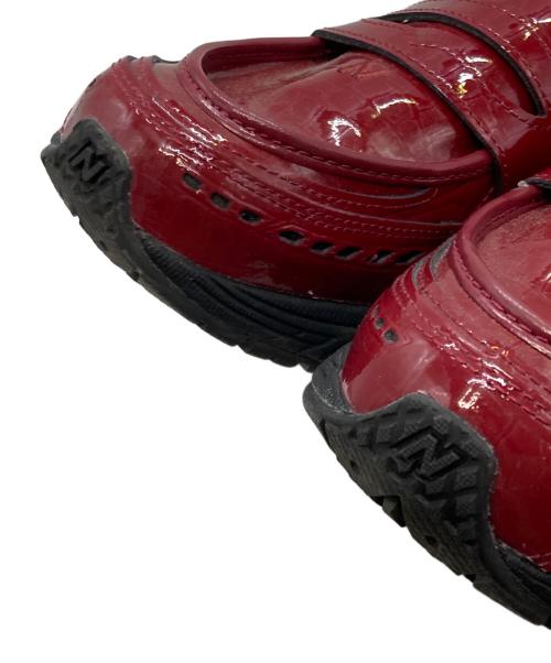 NEW BALANCE（ニューバランス）NEW BALANCE (ニューバランス) ローファースニーカー レッド サイズ:26.5cmの古着・服飾アイテム