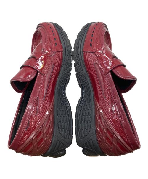 NEW BALANCE（ニューバランス）NEW BALANCE (ニューバランス) ローファースニーカー レッド サイズ:26.5cmの古着・服飾アイテム