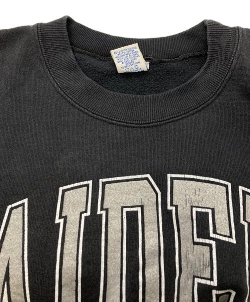 RUSSELL ATHLETIC（ラッセルアスレチック）RUSSELL ATHLETIC (ラッセルアスレチック) 90’ｓプリントスウェット ブラック サイズ:Lの古着・服飾アイテム