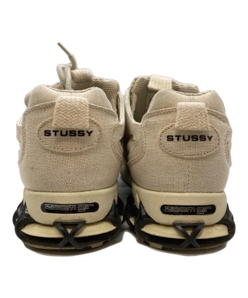 stussy（ステューシー）stussy (ステューシー) NIKE (ナイキ) Air Zoom Spiridon CG 2 ベージュ サイズ:27cmの古着・服飾アイテム
