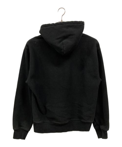 stussy（ステューシー）stussy (ステューシー) 8 BALL EMBROIDERED HOODIE ブラック サイズ:Ⅼの古着・服飾アイテム