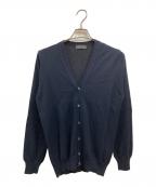 BARNEYS NEWYORKバーニーズ・ニューヨーク）の古着「ニットカーディガン」｜ネイビー