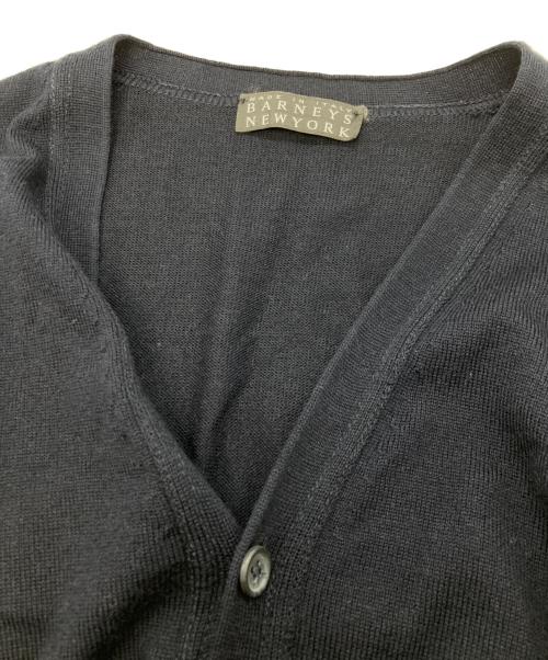 BARNEYS NEWYORK（バーニーズ・ニューヨーク）BARNEYS NEWYORK (バーニーズ・ニューヨーク) ニットカーディガン ネイビー サイズ:Ｍの古着・服飾アイテム
