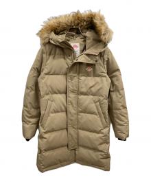 DANTON（ダントン）の古着「ロングダウンコート」｜ベージュ