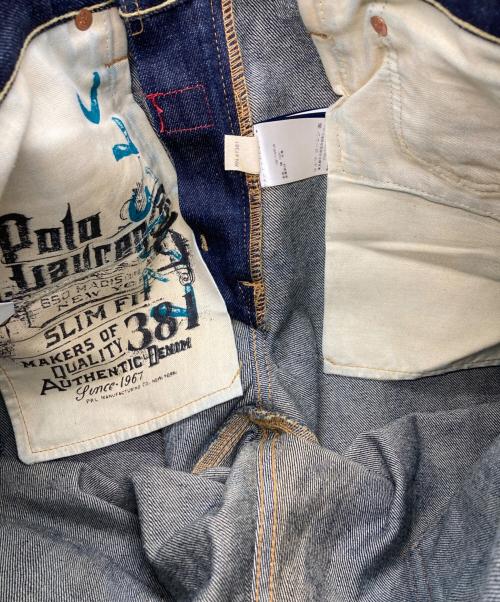 POLO RALPH LAUREN（ポロ・ラルフローレン）POLO RALPH LAUREN (ポロ・ラルフローレン) デニムパンツ インディゴ サイズ:32/32の古着・服飾アイテム