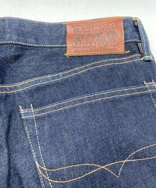 POLO RALPH LAUREN（ポロ・ラルフローレン）POLO RALPH LAUREN (ポロ・ラルフローレン) デニムパンツ インディゴ サイズ:32/32の古着・服飾アイテム