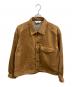 ANCELLM（アンセルム）の古着「VEAGAN SUEDE WORK SHIRT BLOUSON」｜ブラウン