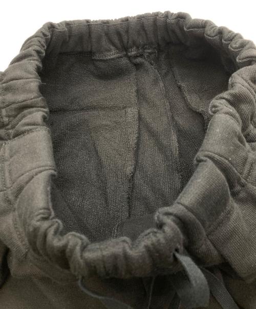 ANCELLM（アンセルム）ANCELLM (アンセルム) 2TUCK SWEAT PANTS ブラック サイズ:1の古着・服飾アイテム