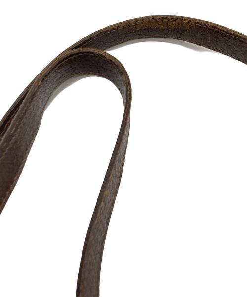 GUCCI（グッチ）GUCCI (グッチ) GGキャンバストートバッグ ブラウンの古着・服飾アイテム