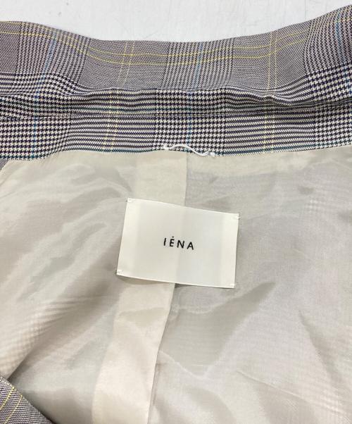 IENA（イエナ）IENA (イエナ) FABRICA グレンチェック ジャケット グレー サイズ:38の古着・服飾アイテム