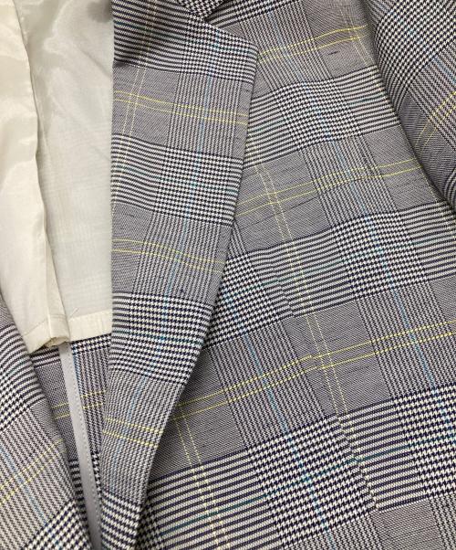 IENA（イエナ）IENA (イエナ) FABRICA グレンチェック ジャケット グレー サイズ:38の古着・服飾アイテム