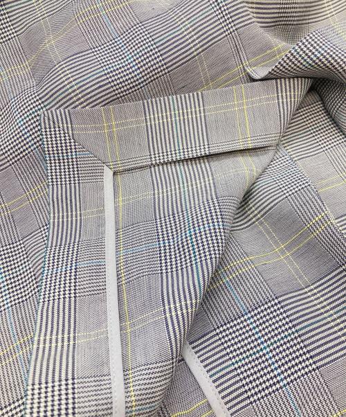 IENA（イエナ）IENA (イエナ) FABRICA グレンチェック ジャケット グレー サイズ:38の古着・服飾アイテム